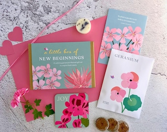 Self Care Gift Box • New Beginnings Gift • Thinking of You Gift • Wellbeing Gift Set • Garden Lover Gift • Positive Gift for Women