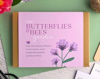 Butterfly Garden Design Kit: Eco Friendly Gardening Gift for Beginners