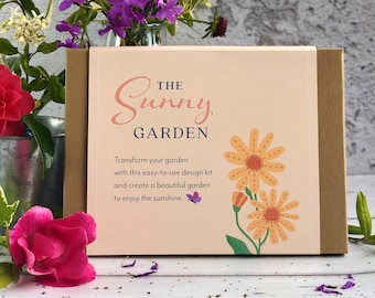 Sunny Garden Design Kit: Readymade Planting Plan, New Home Gift