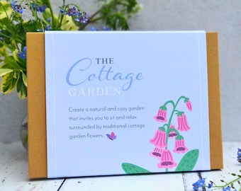 Cottage Garden Gift Box: 'Border in a Box' Gardening Set