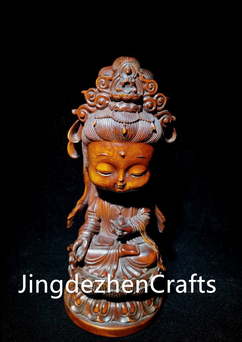 The Ancient Natural Boxwood Monkey Statue in China is Carved Etsy