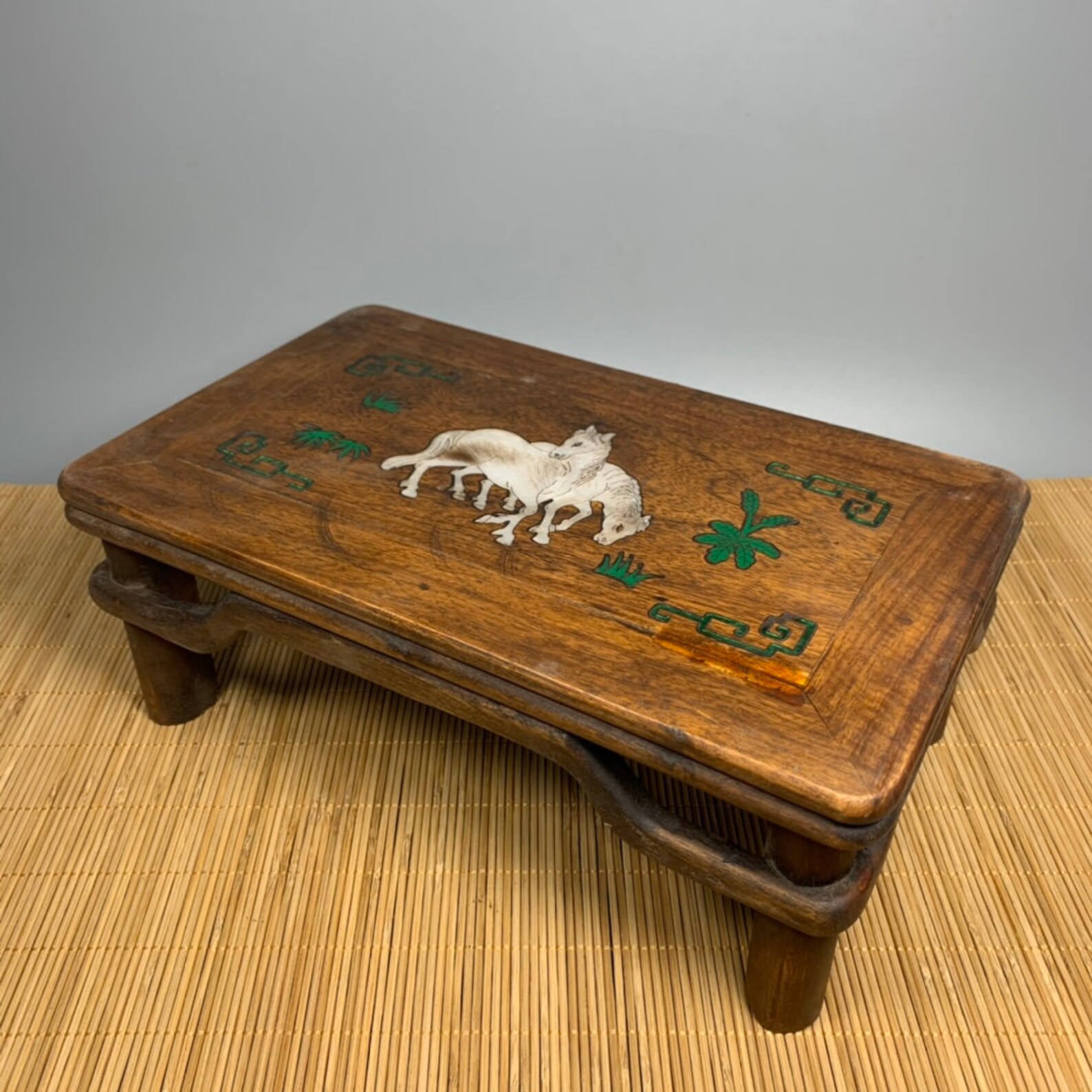 Chinese antique natural rosewood tea table statue is ancient | Etsy