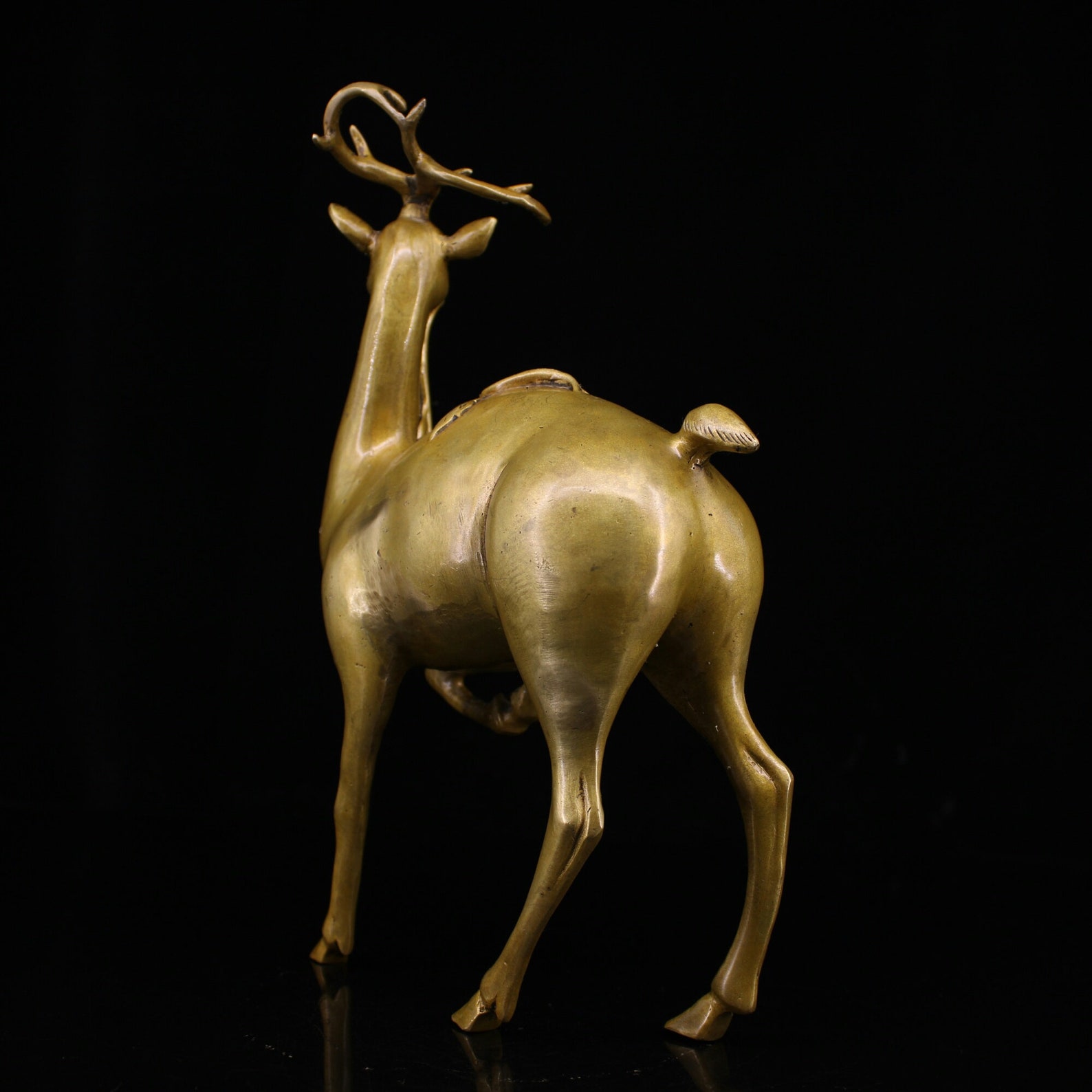 The Pure Copper Deer Statue From the Chinese Collection Etsy