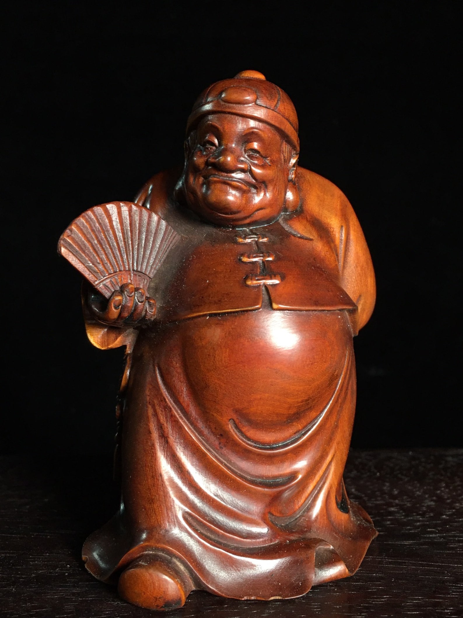 The statues of the God of wealth in Chinese ancient natural Etsy