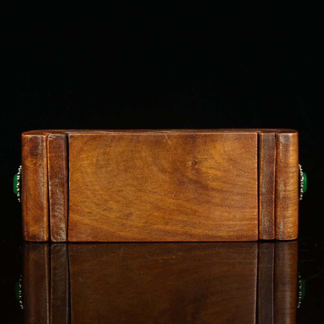 Chinas alte natürliche Rosenholz eingelegt Bronze Tinte Bett 3 | Etsy