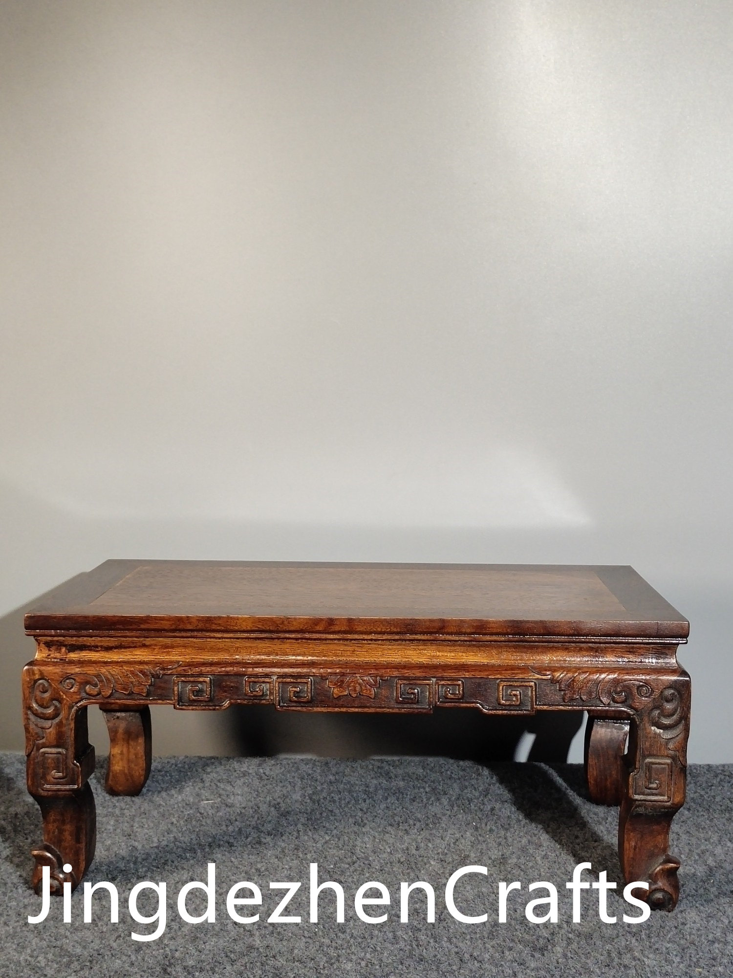 Ancient Chinese Natural Rosewood Table & Coffee Table, Hand-Carved, Beautiful in Shape, Long History Well Preserved