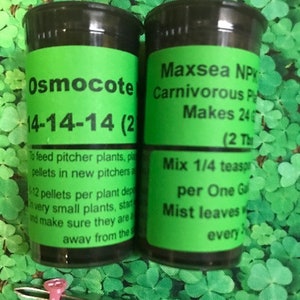 fertilizer carnivorous maxsea