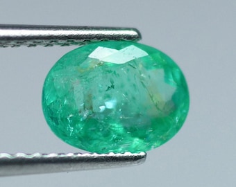 2,07 ct oval Paraiba-turmalin: Mozambique blågrön ädelsten