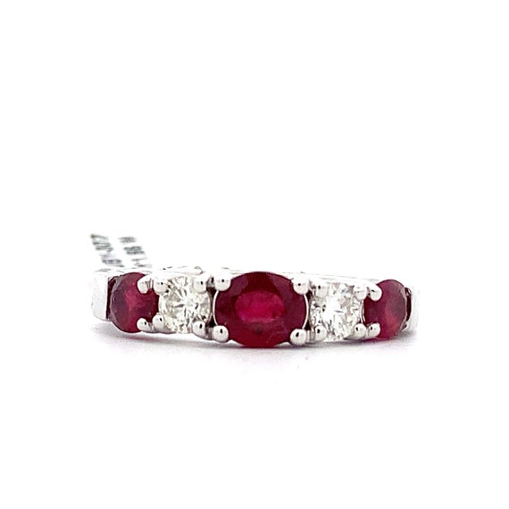 Estate 14kt 1.66cttw Ruby and Ring - image 4