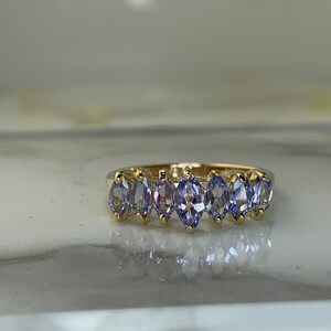 Estate 10kt Genuine Tanzanite Ring