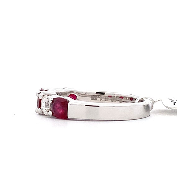 Estate 14kt 1.66cttw Ruby and Ring - image 5