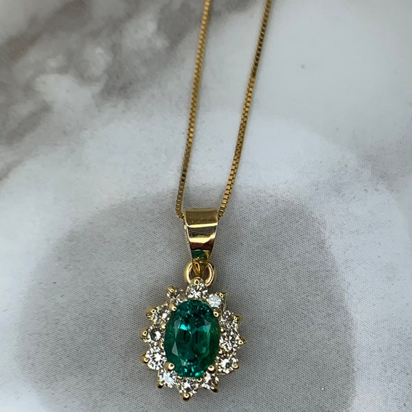 Genuine Emerald Jewelry - Etsy