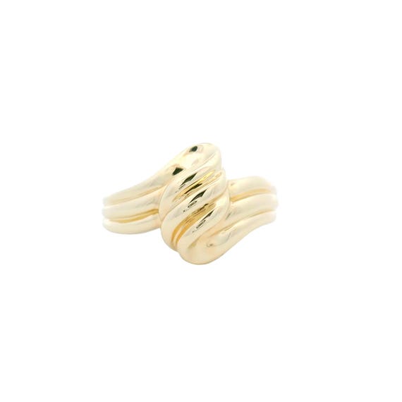 Estate 14kt Gold Ring Size 6.75 View 4