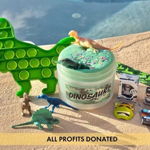 Dinosaur Slime and Fidget Bundle