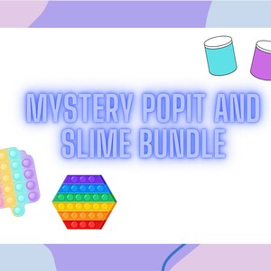 Mystery Slime Box with 5 Slimes DIY – Shop Nichole Jacklyne