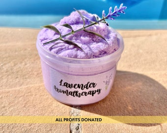 Lavender Aromatherapy Slime