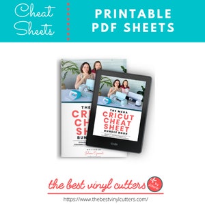 Printable Cheat Sheets for Cricut Joy Beginners Guide PDF Instant Download image 1