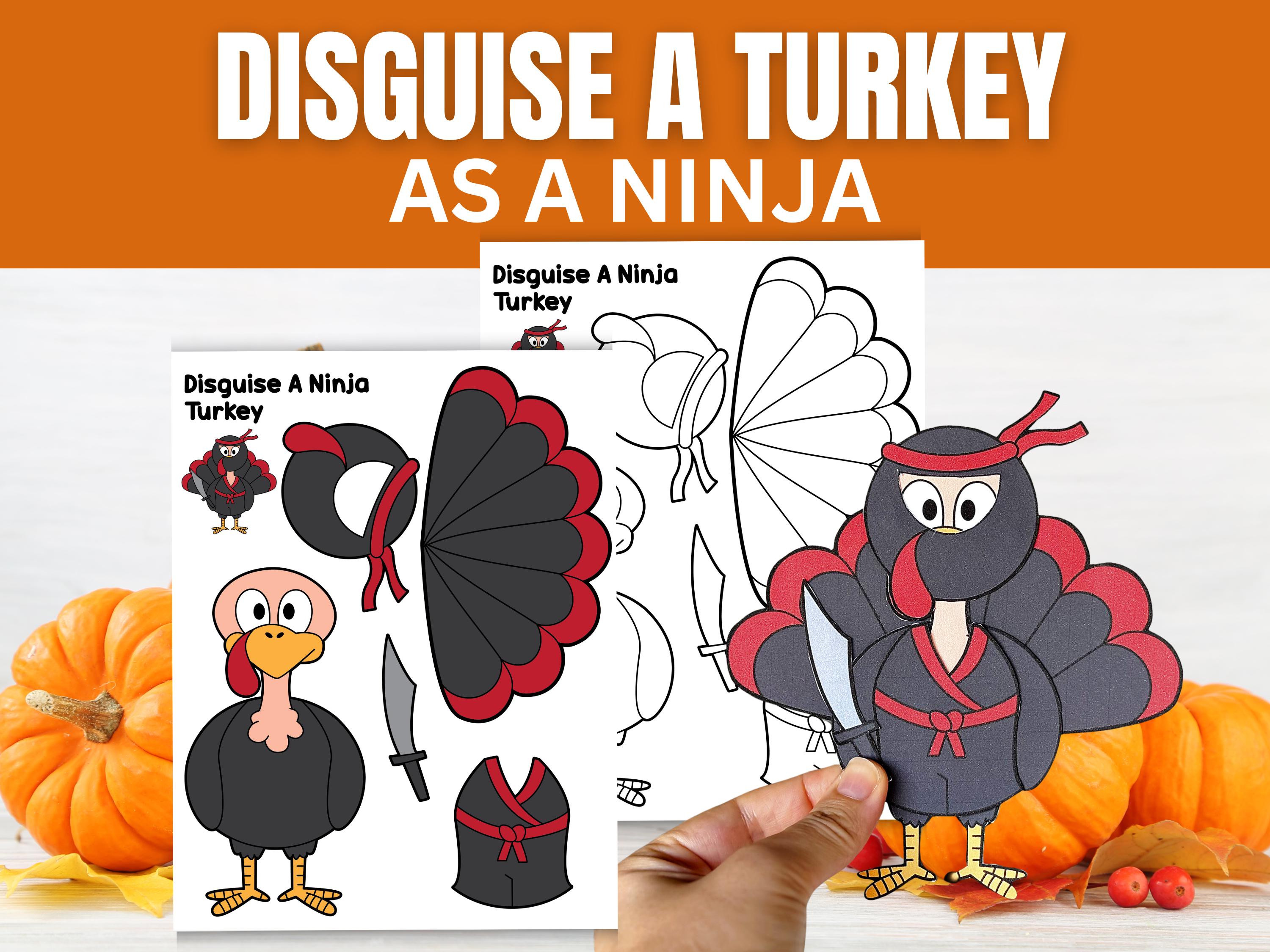 ninja turkey - etsy