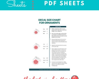 Printable Cheat Sheets for Cricut Blades and Tips Beginners Guide