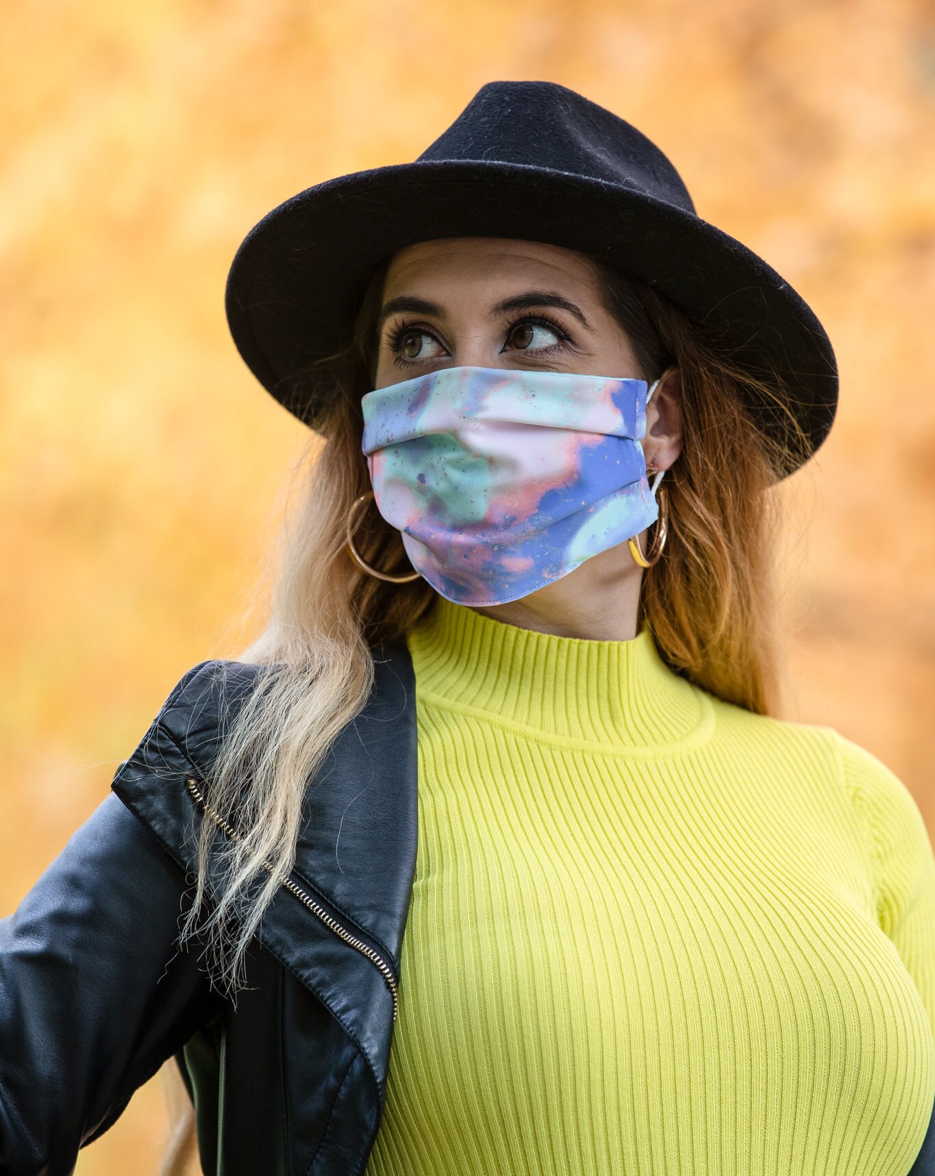 Tie Dye Mask Collection Pastel Mask Swirl Mask Fashion Etsy