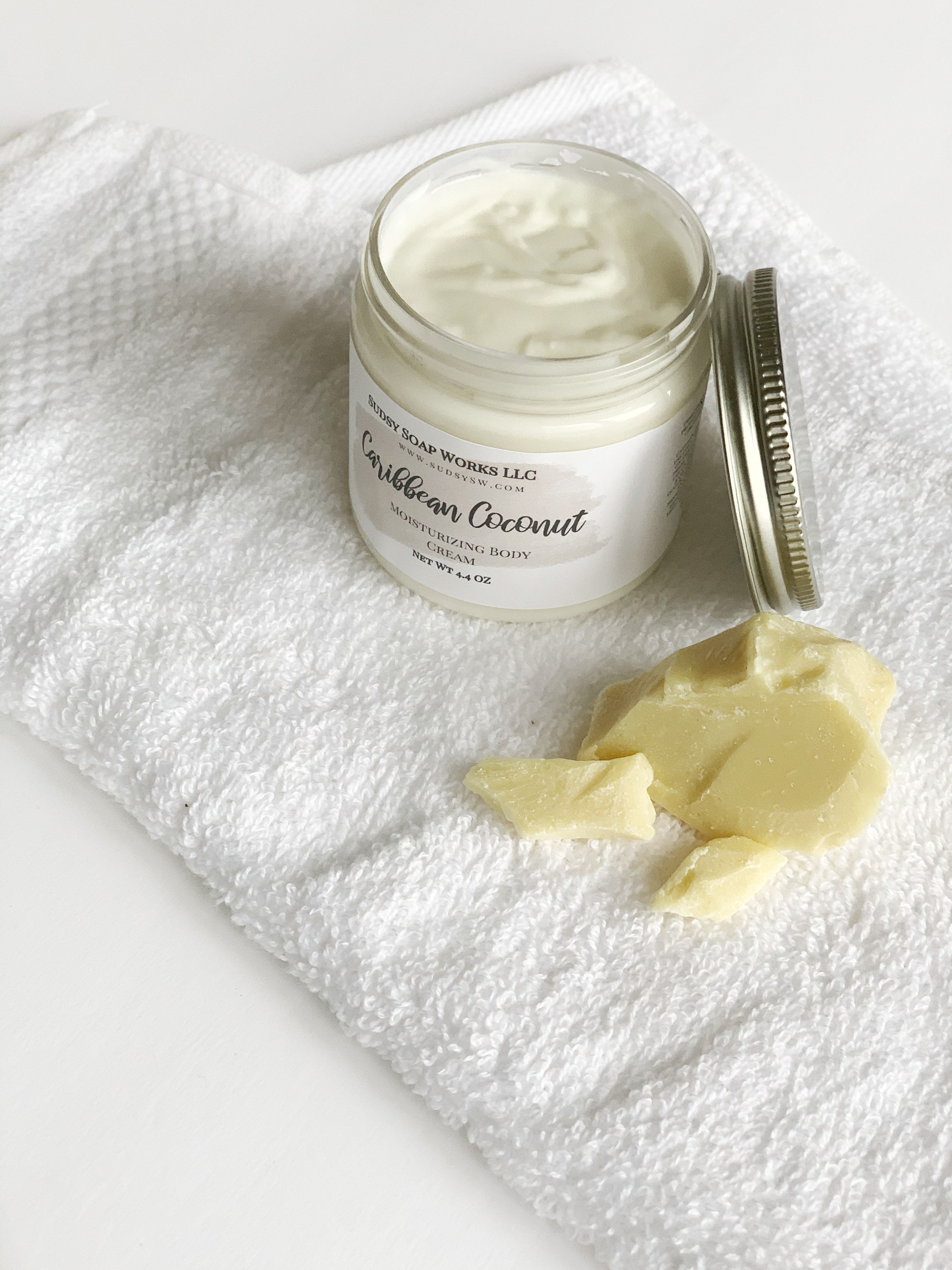 Caribbean Coconut Body Cream Coconut Scented Lotion Body Etsy