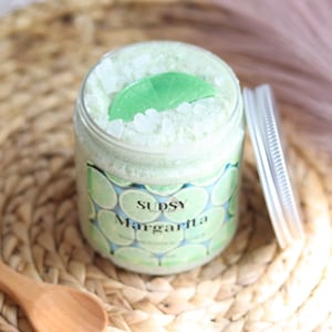 Margarita Sugar Scrub, Whipped Sugar Scrub, Body Scrub, Self Care, Foaming Sugar Scrub, Bath Products, Exfoliating Scrub