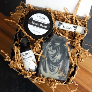 Men’s Beard Care Kit, Gifts For Dad, Men’s Self Care Kit, Mens Beard Gift Box, Gift for Men, Men’s Grooming Kit, Gift for Him, Father’s Day
