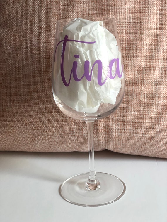 wine glass party favor
