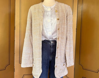 Pull Kim Rogers Femme - Rose, Taille S, Tricot Câblé (occasion Très Bon état)
