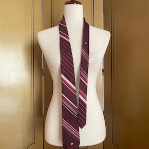 Vintage striped necktie by Pierre Cardin