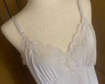 Vintage-Nachthemd in Weiß, Größe 8