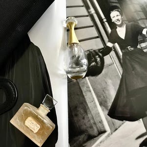 Vintage Christian Dior mini collectible perfume bottles - J&#39;adore and Miss Dior