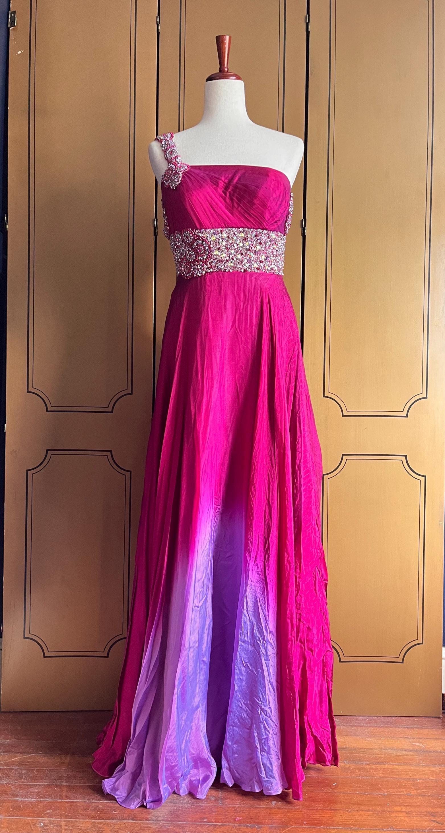 purple and pink combination dresses Gown Season: Stunning Purple & Red Combinations