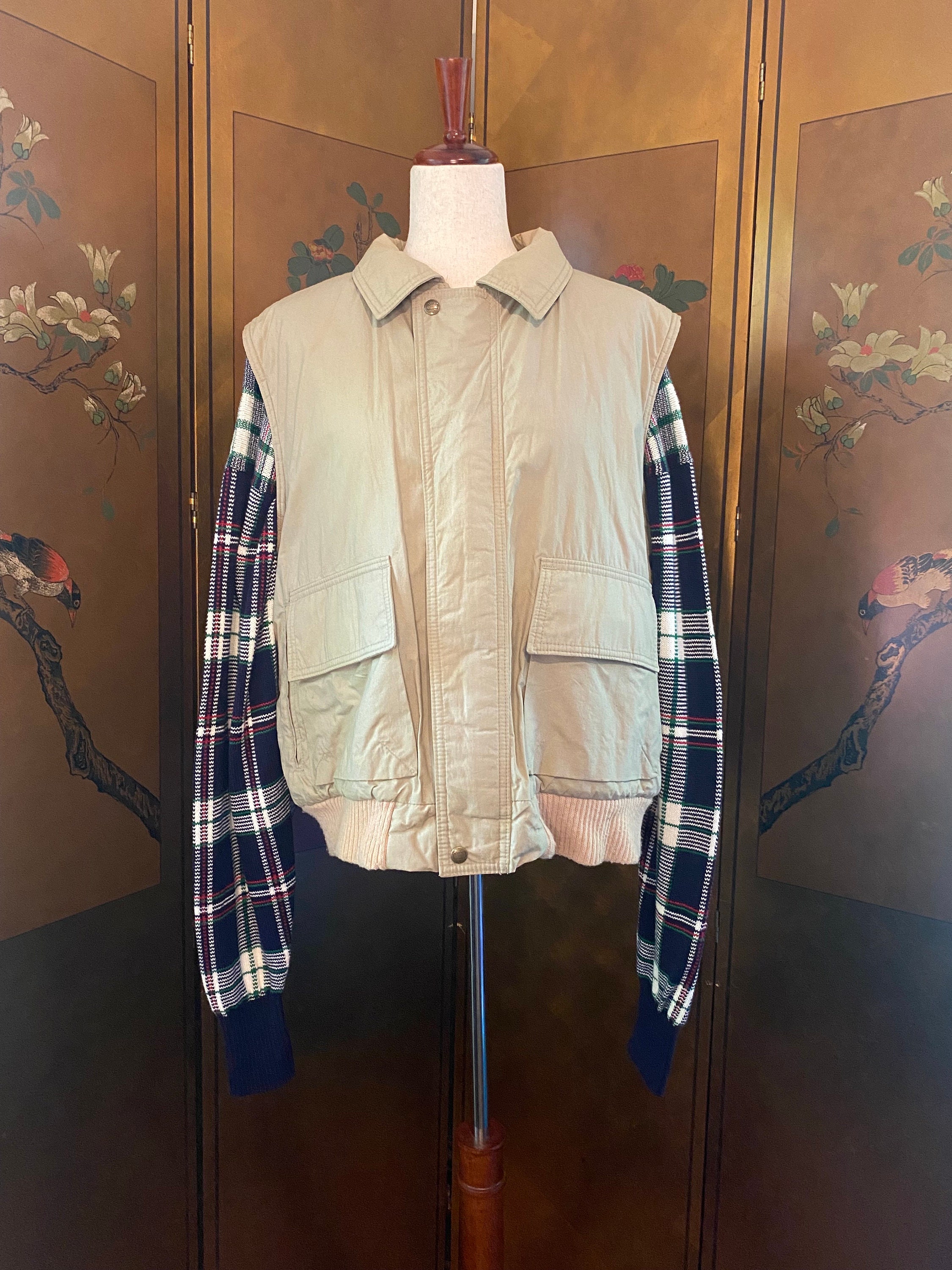 Vintage Cotton Vest by Woolrich, Size L - Etsy