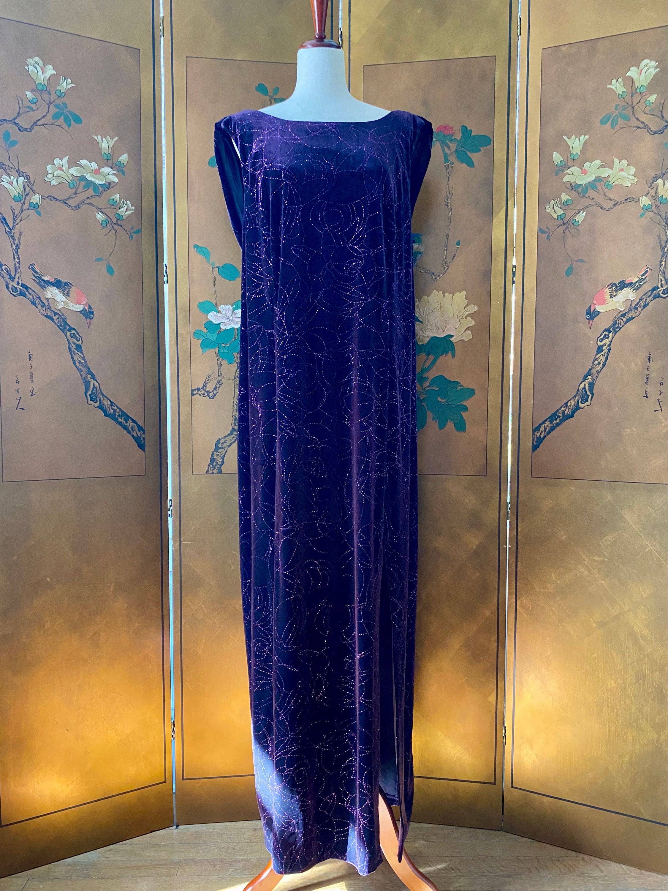 Robe En Velours Betsy & Adam - Col Faux Perles - Taille 2 - Noire/Argent - Neuve Avec étiquettes