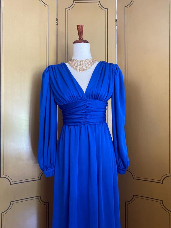 cobalt blue long dresses Leah Maxi Dress - Cobalt Blue - Buy Women's Dresses main image 1