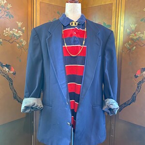 Vintage Polo Ralph Lauren cotton polo shirt with stripes, size L