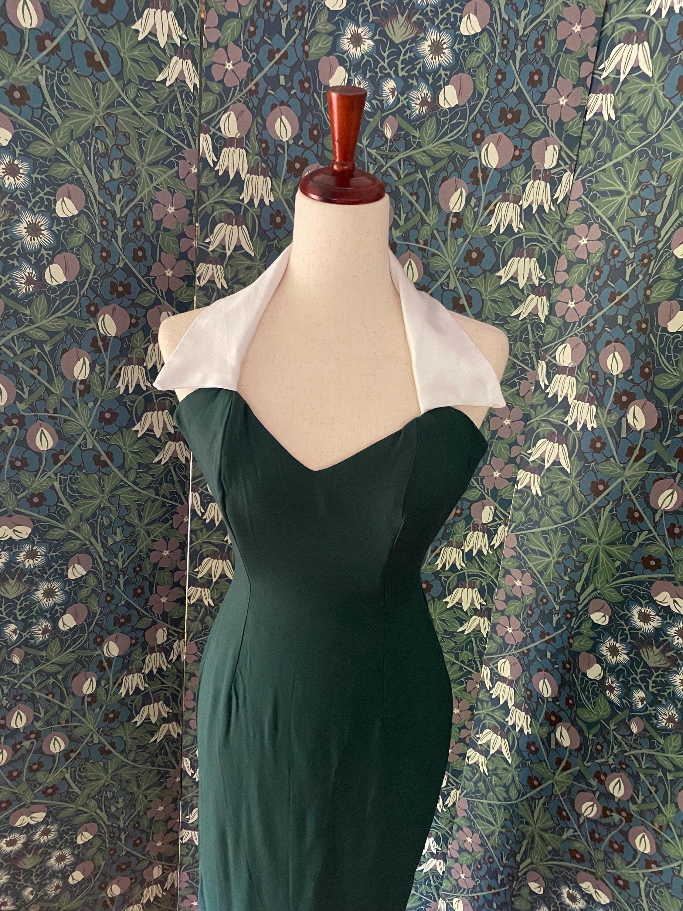 Bottle Green Maxi Dresses - Etsy