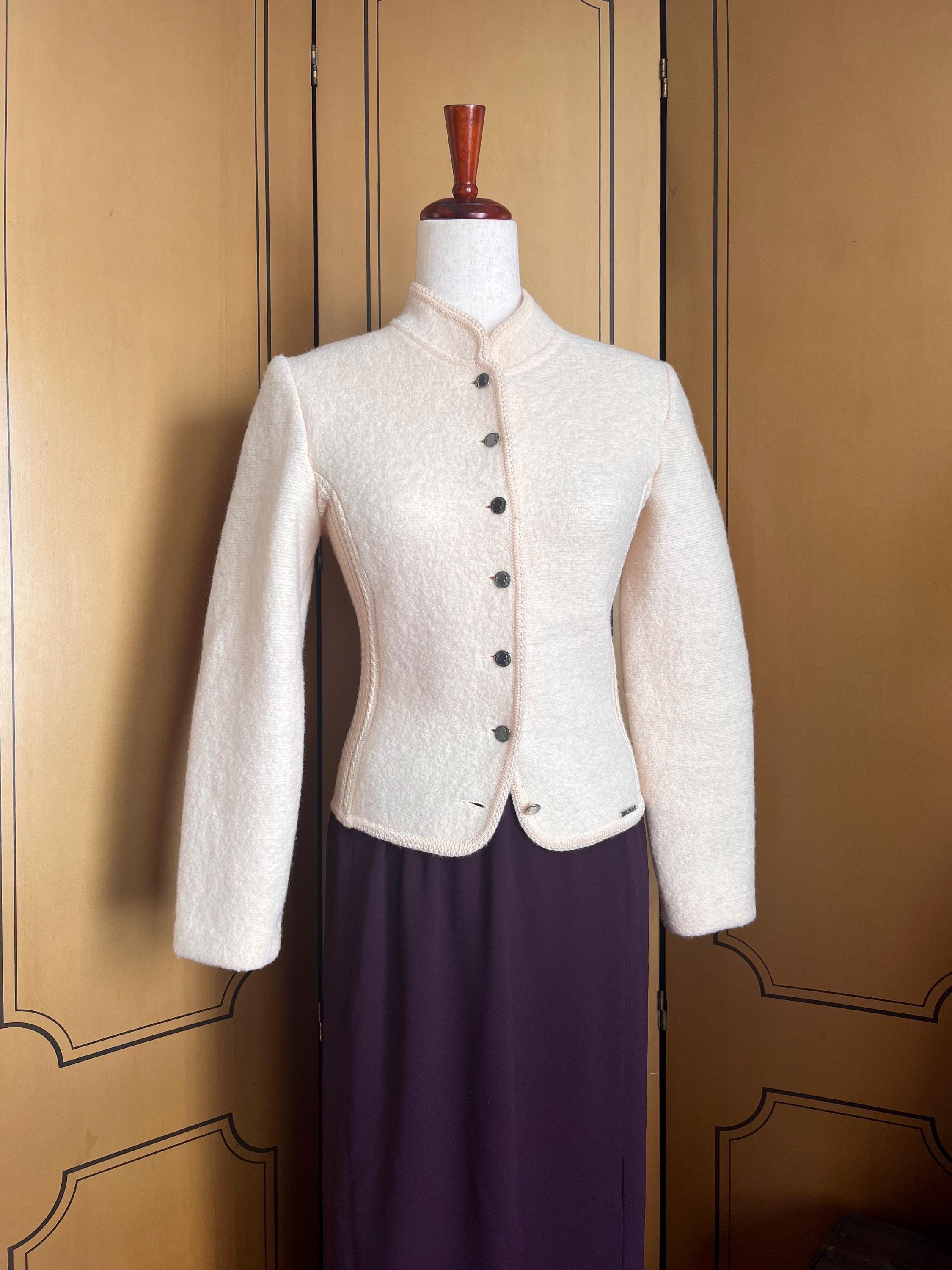 Virgin Wool Cardigan - Etsy