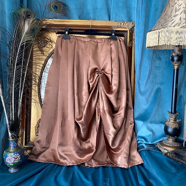 A Green Gather Skirt