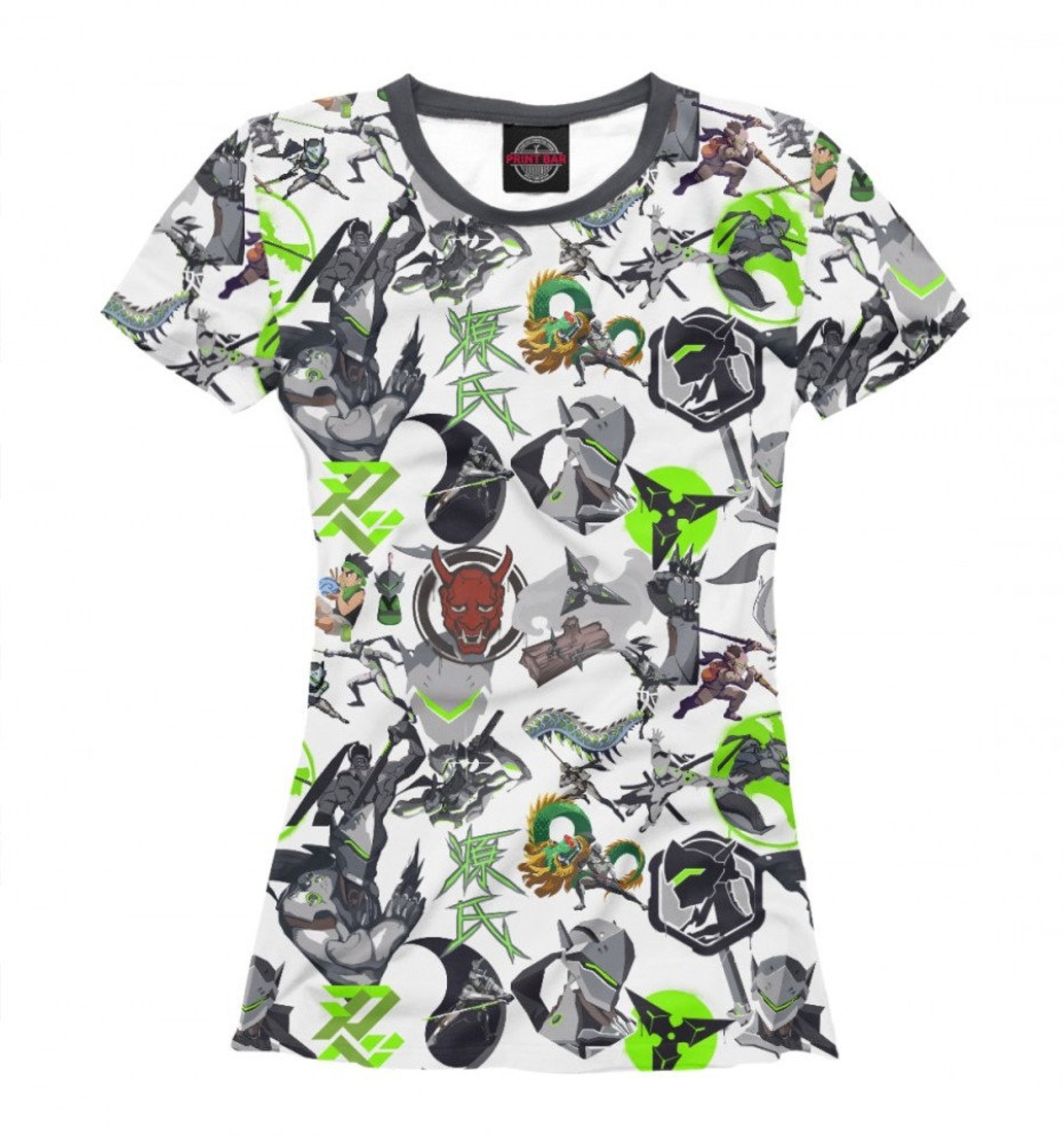 overwatch genji t shirt