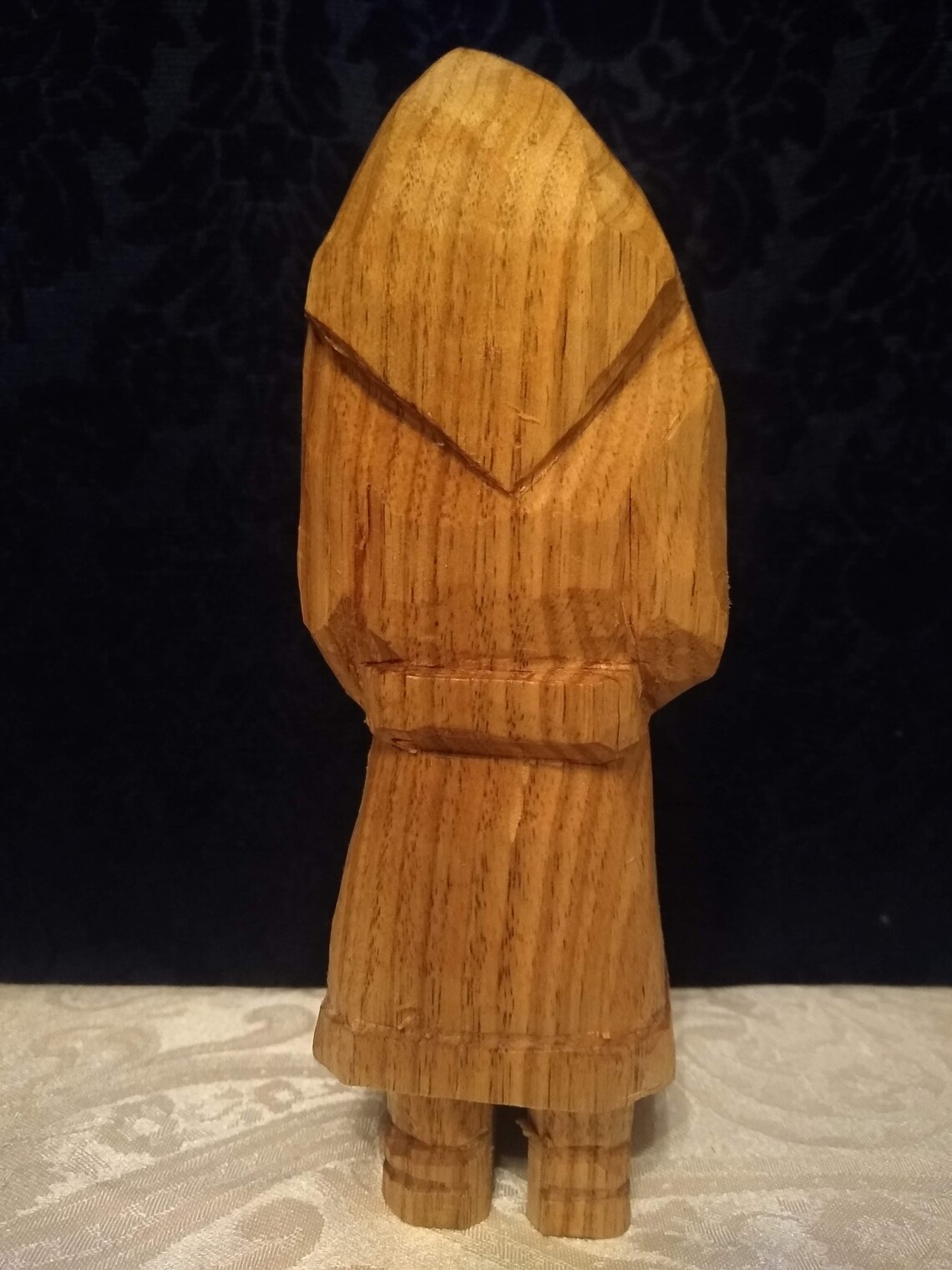 Saint Nicholas Scandinavian Wood Carving Unpainted Etsy