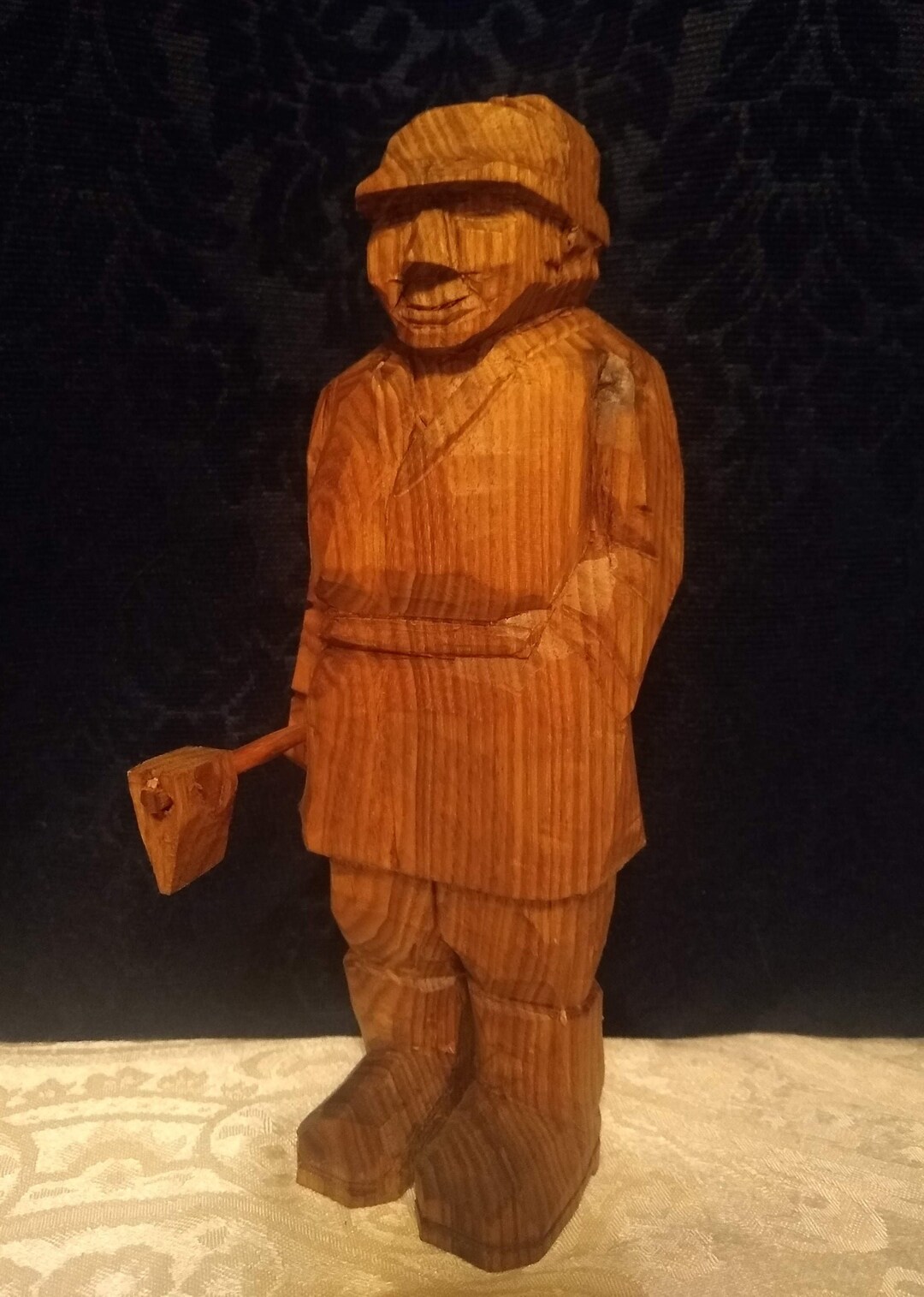 Chopping Wood Scandinavian Wood Carving Etsy