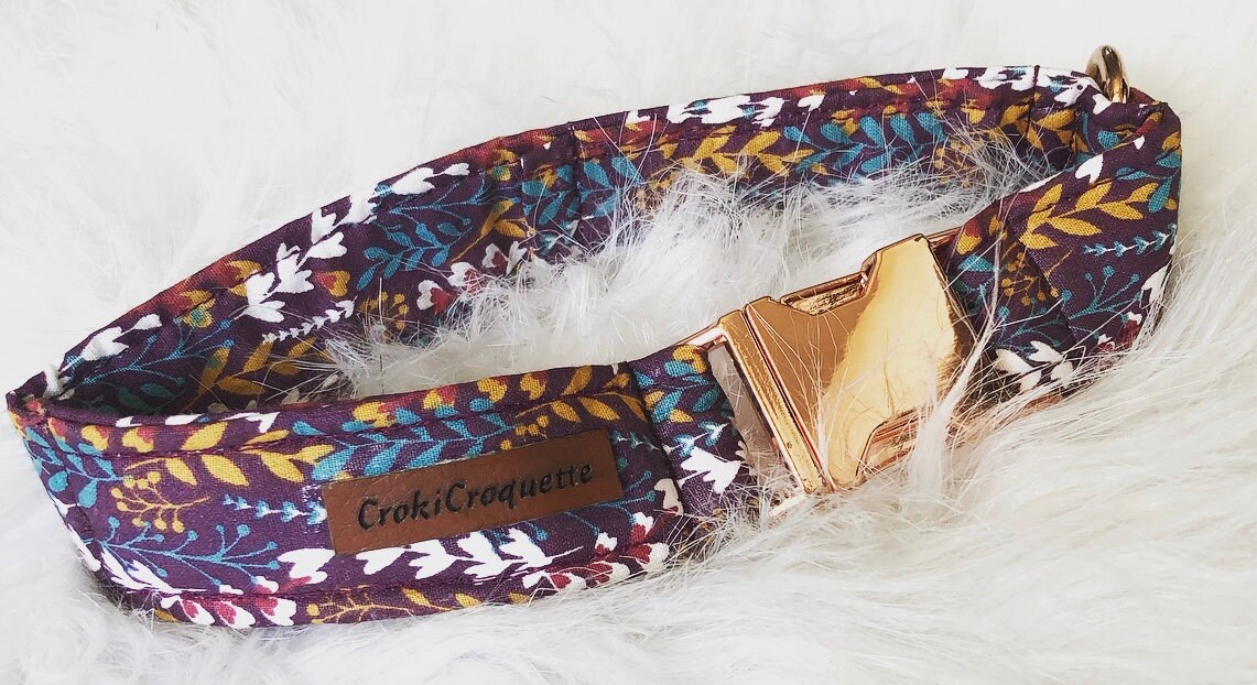 Collier en Tissu Pour Chien/Modèle Odda