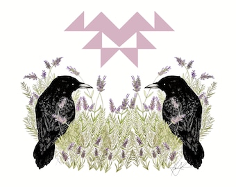 Crows and Lavender