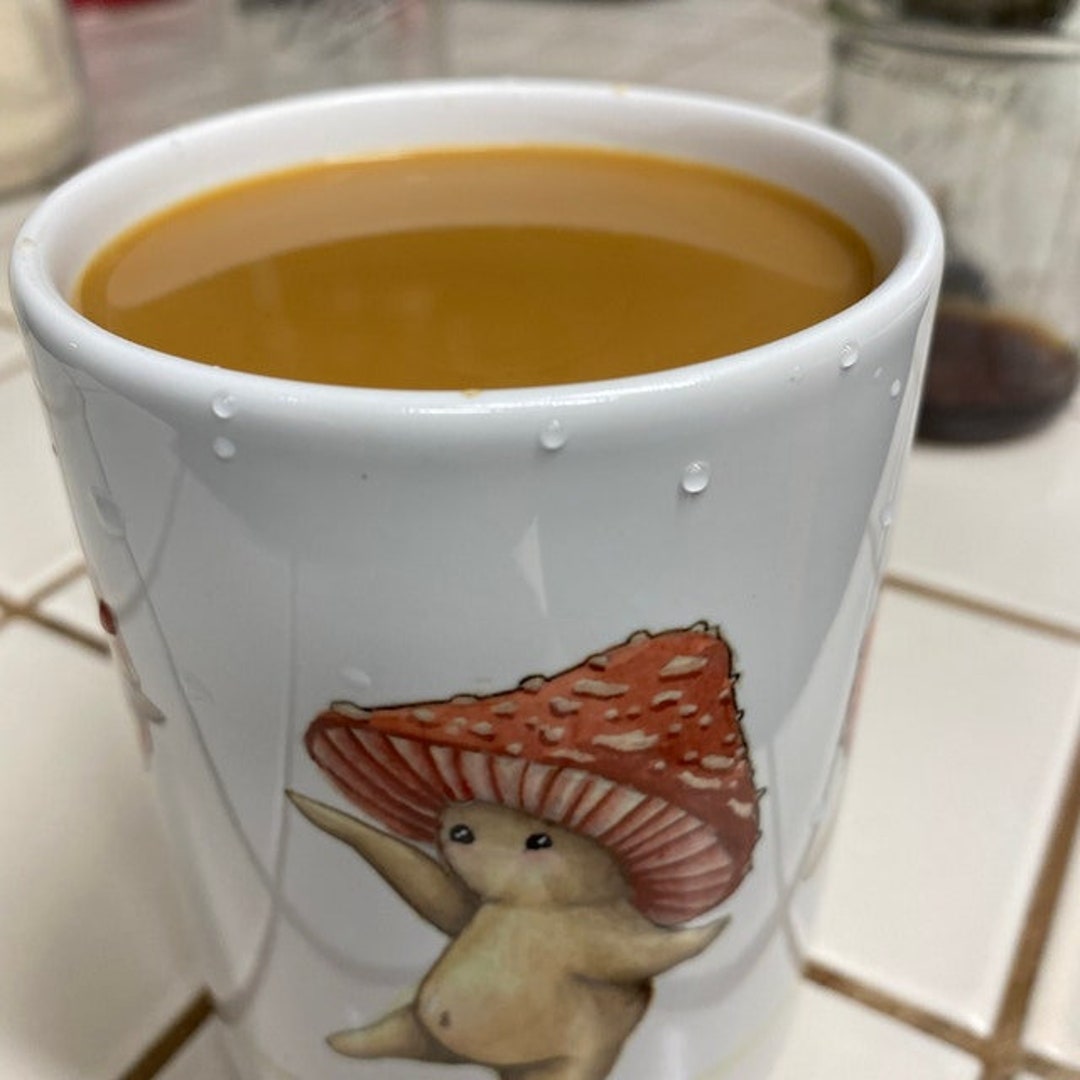 Dancing Mushrooms 15oz Mug - Etsy
