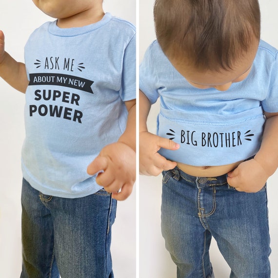 Pregnancy Announcement Big Brother Shirt Baby Sibling