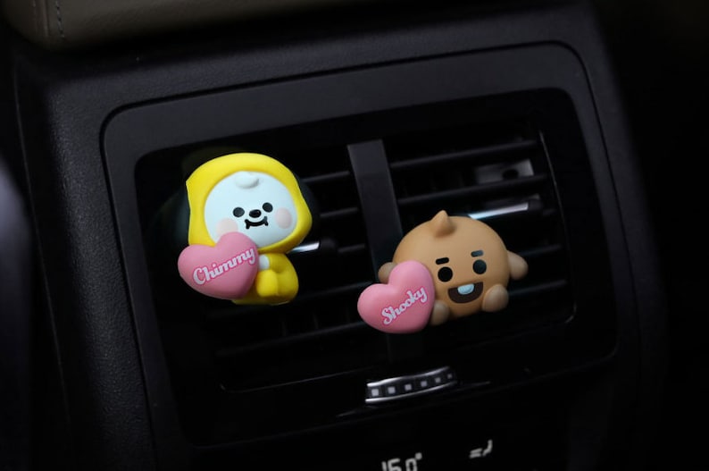 BTS BT21 Official Car Air Freshener BTS Merch Army Kpop Etsy