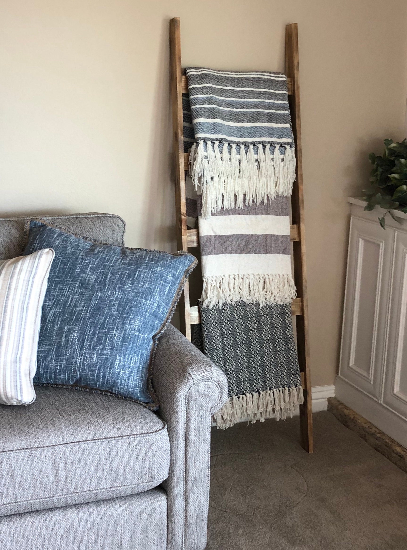 Blanket Ladder Etsy