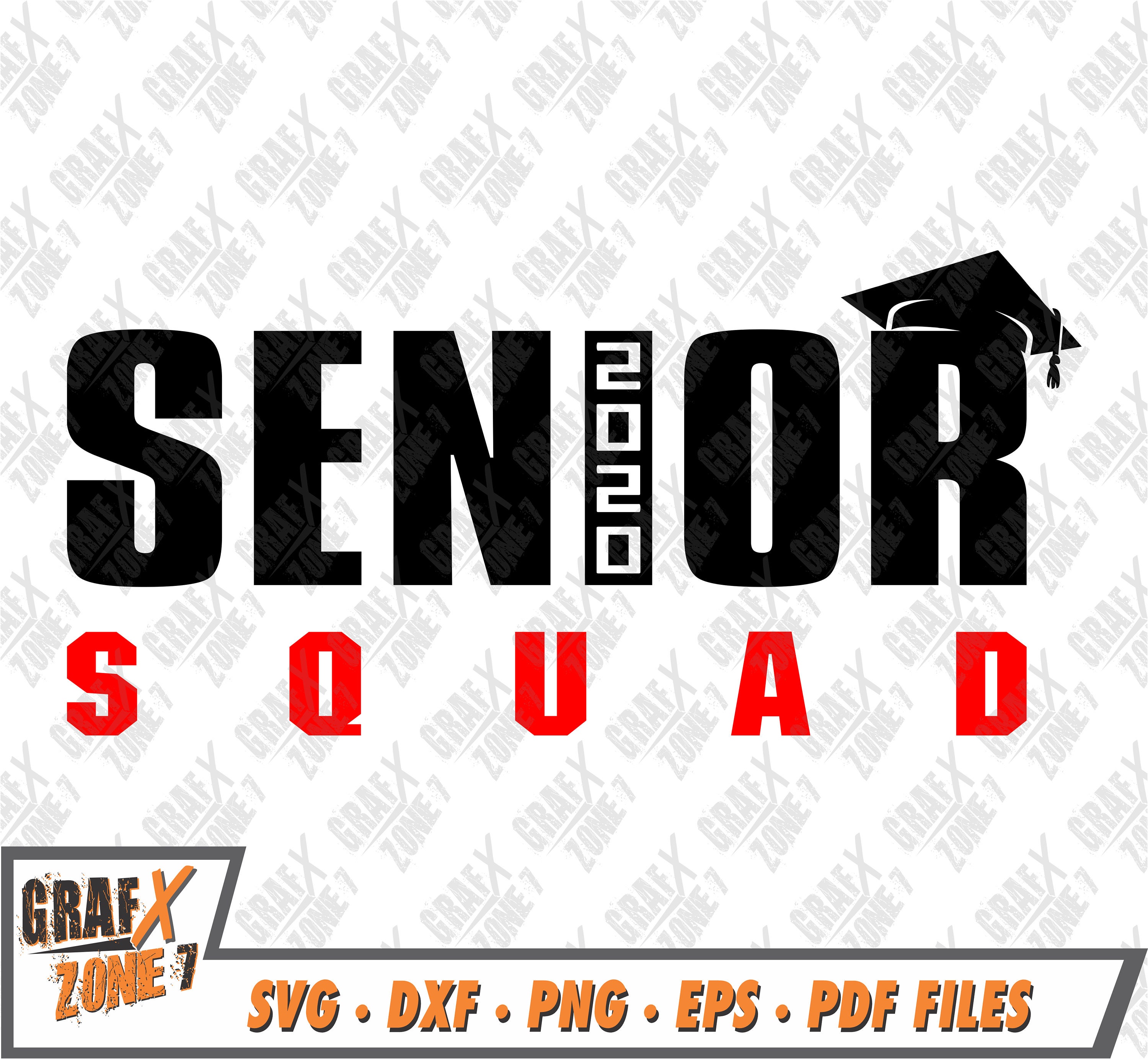 Download Senior 2020 Squad Svg Graduation Svg School Svg 2020 Svg ...